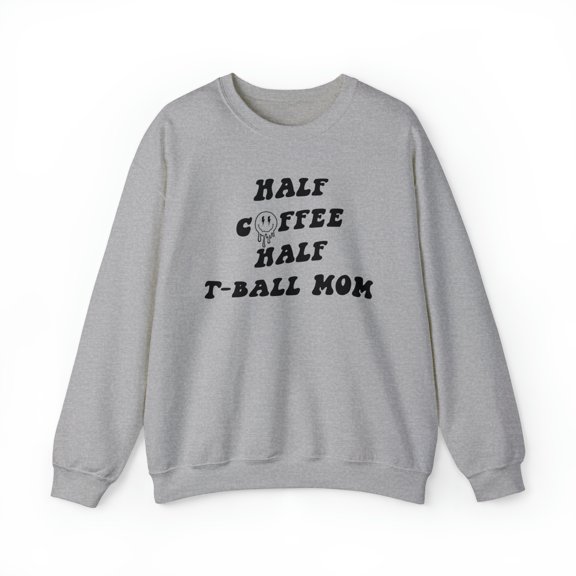 T-Ball Mom Tball Mothers Day Sweatshirt, Gifts, Crewneck