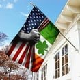 thumbnail image 2 of Irish Shamrock Flag - Garden Flag (11.5" x 17.5"), 2 of 9