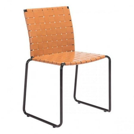 Zuo Modern 703860 Beckett Dining Chair 44 Tan Case Set