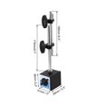 thumbnail image 2 of Soporte de base magnética ajustable de 230mm para medidor de nivel digital indicador de dial, 2 of 4