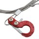 thumbnail image 3 of RC Car Steel Tow Rope Metal Durable 1:10 1/10 Simulación Tow Hook Trailer Chain rojo Zulema Cuerda de remolque de acero para coche RC, 3 of 5