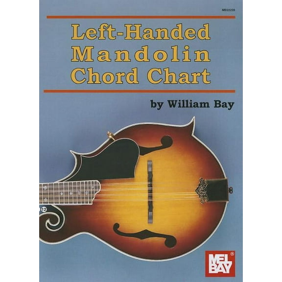 Left-Handed Mandolin Chord Chart (Paperback)