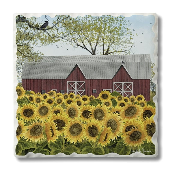 Thirstystone "Sunshine" Single Tumbled Tile Coaster
