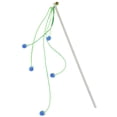 thumbnail image 2 of Cat Toy Wand Ball String With Bell Interactive Pet Toy For Cats, Handheld Teaser Rod For Exercise & Entertainment, Cat Play Toy For Indoor Outdoor Play, Engaging Kitten Toy With, 2 of 5