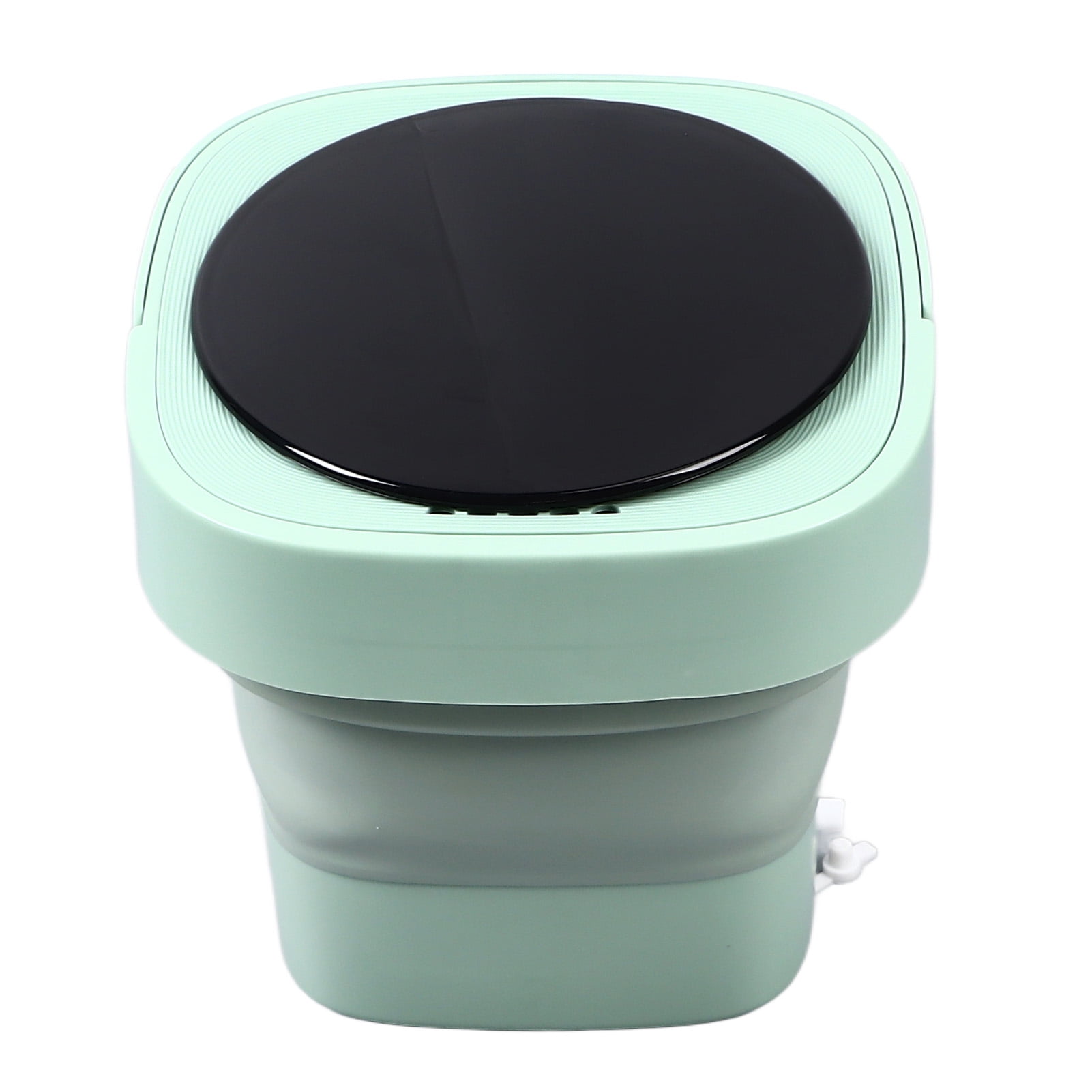 Mini Portable Bucket Washer, Mini Foldable Washer Plastic Drainage System  for Apartment