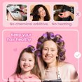 thumbnail image 7 of Triani 6Pcs Jumbo Hair Curlers Rollers 55mm Big Hair Rollers Salon Hair Dressing Curlers DIY Curly Hairstyle for Long Medium Short Salon DIY Hairstyles, 7 of 7