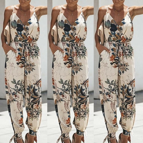 floral jumpsuit romper