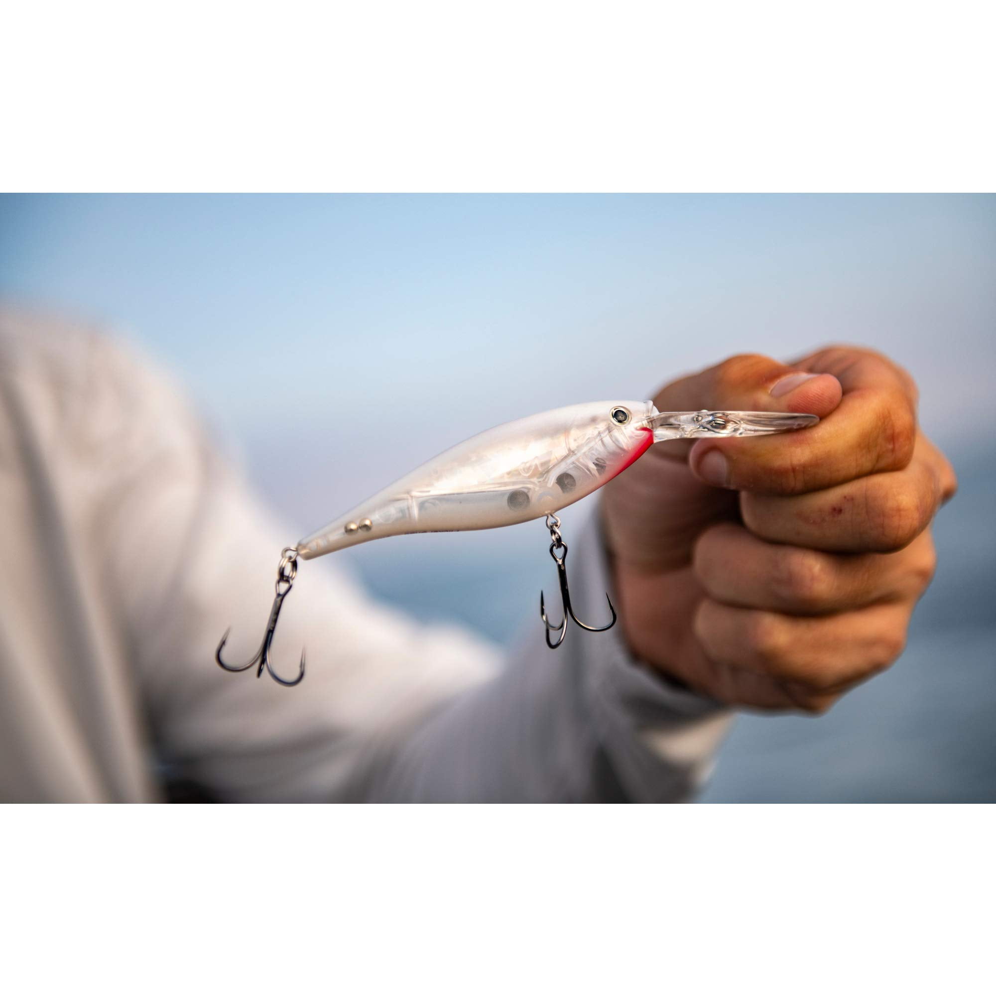 Berkley Flicker Shad Fishing Lure, Firetail Hot Perch, 5/16 oz