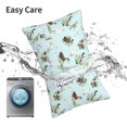 thumbnail image 6 of Zufioo Duck Animals Farm Print Double-sided Plush Pillow Cover,Decorative Pillow Protector without Pillow Core, Suitable for Sofa, Bedroom, Car-14"x20", 6 of 6