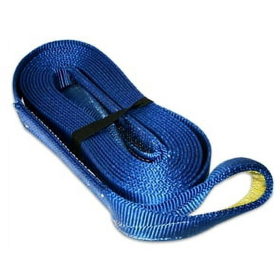 BULLDOG WINCH 20031 RECOVERY STRAP 4IN X 30FT, 40,000LB BS POLYESTER