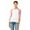 WHITE/ PINK, variant on Bella + Canvas Ladies' Baby Rib 3/4-Sleeve Contrast Raglan T-Shirt - B2000