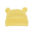 thumbnail image 3 of Gorro de bebé para niños y niñas, gorro de bebé para bebés recién nacidos, gorro pequeño con orejas de bebé, doble capa, cálido, de 0 a 1 años, 3 of 6