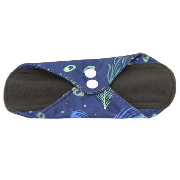 Washable Incontinence Pads, Natural Deodorization Overnight Sanitary Pads Soft Leakproof Strong Air Permeability Reusable Menstrual Pads For Menstrual Period S