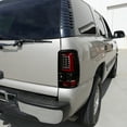 thumbnail image 4 of Spec-D Tuning Jet Black Housing Red LED Bar Tail Lights Compatible with 2000-2006 Chevy/GMC Suburban, Chevy Tahoe, GMC Yukon/Denali/XL, Left + Right Pair Assembly, 4 of 8