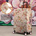 thumbnail image 4 of Corgi Dog and Flower Florals Luggage Cover Fashion Suitcase Cover Baggage Covers Fit 25-28 Inch Luggage (Go Travel), 4 of 5