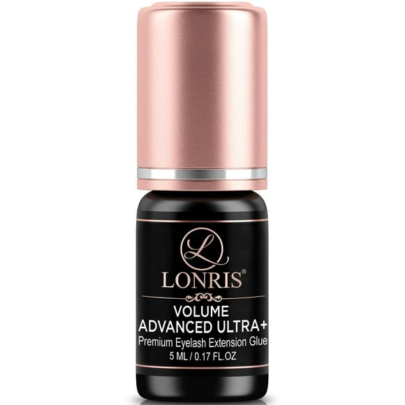 Pegamento para extensiones de pestañas LONRIS Advanced Ultra+, 5 ml, 8 semanas