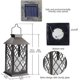 thumbnail image 5 of Linterna Solar, Linternas Colgantes De Jardín Al Aire Libre, Juego De 2, Luces De Misión De Velas Sin Llama Parpadeantes Led Impermeables para Mesa, Exterior, Fiesta Decorativa, 5 of 5