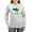 Ash Gray, variant on CafePress - Cool Ukraine Flag Ukrainian Pr Long Sleeve T Shirt - Women's Long Sleeve Graphic Casual T-Shirt