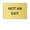 Brushed Gold & Black, variant on Not an Exit
