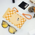 thumbnail image 4 of Charming Yellow Eyeglasses Case with Magnetic Closure and Lanyard for Sunglasses Storage, 4 of 6