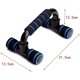 thumbnail image 2 of Push-ups, push-up handles, set of 2 push-up handles with non-slip, professional push-up bars for mus, 2 of 5