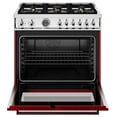 thumbnail image 3 of Bertazzoni Pro366bcfept Professional 36" Wide 5.7 Cu. Ft. Free Standing Dual Fuel Range -, 3 of 7