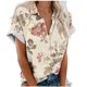 thumbnail image 1 of Mujeres Pantalones Cortos Impresos Blusas de Manga Corta Y Top Regular, Vestido de Moda de Verano Casual para Mujeres, 1 of 4