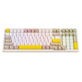 thumbnail image 1 of K3 MAX Gaming Keyboard 100 Keys Gamer Keypad para PC Gamer (Cheese Red Shaft), 1 of 8