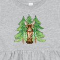 thumbnail image 4 of Inktastic Alaska Moose and Trees Girls Baby Dress, 4 of 5