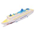 thumbnail image 1 of Ocean Liner Boat Toy, Interactive Universal Rotation Kids Cruise Ship Model Electric LED Light  For Children For Indoor, 1 of 8
