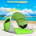 thumbnail image 4 of Goplus Pop Up Beach Tent Anti-UV UPF 50+ Portable Sun Shelter for 3-4 Person, 4 of 10