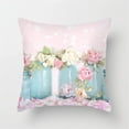 thumbnail image 2 of Yoyauz Rose Pillowcase 18"×18", Sofa Bedside Cushion Pillowcase, Polyester Home Pillowcase, 2 of 2
