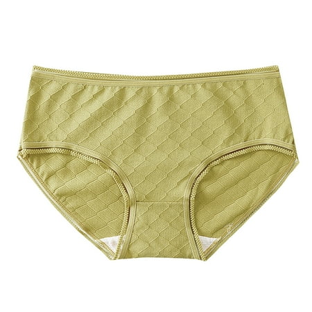

Women Panties Waist Of Pure Cotton Underwear Comfortable Breathable Bottom Fork Girls Briefs 2023