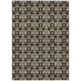thumbnail image 2 of Addison Rugs Chantille Indoor/Outdoor Transitional Floral Black Machine Washable Rectangle Rug, 10' x 14', 2 of 8
