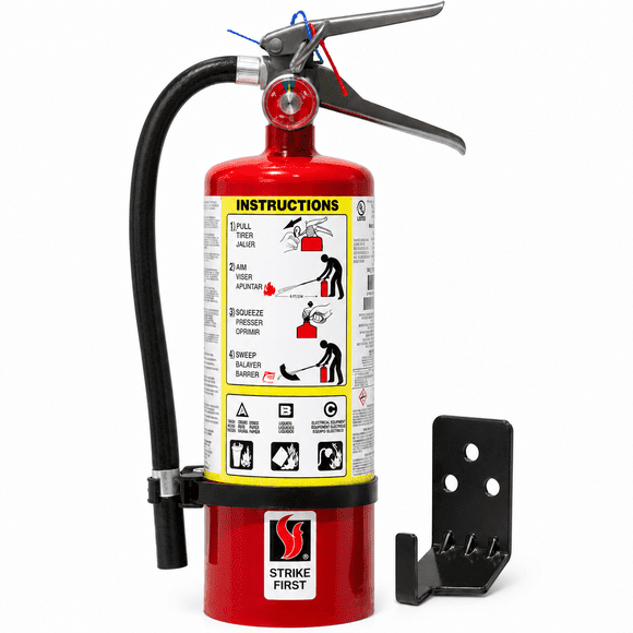 Strike First 5 lb. ABC Fire Extinguisher, Multipurpose Dry Chemical, Model SF-ABC310, Single Unit