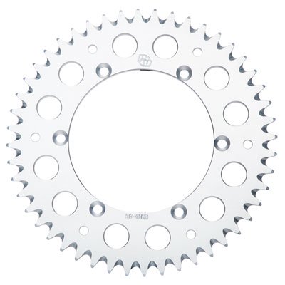 Primary Drive Rear Aluminum Sprocket 45 Tooth Silver for KTM 300 SX 1993-1996