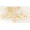 thumbnail image 4 of 1 Pc, 6 7/8" X 3.25" Print & Matte Black Welded Word Hope For Home & Events Decor, 4 of 4