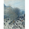 thumbnail image 1 of Great BIG Canvas | Rolled Claude Monet Poster Print entitled Boulevard des Capucines, 1873-4, 1 of 4