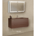 thumbnail image 4 of Modern Mirrors Vera Lighted Bathroom Vanity Mirror with Diffused Dimmable Daylight LED Lighting, 4 of 8