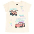 thumbnail image 5 of Disney Pixar Cars Lightning McQueen Tow Mater Big Girls 2 Pack T-Shirts Toddler to Big Kid, 5 of 5
