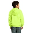 thumbnail image 2 of Port & Company ® - Youth Core Fleece Full-Zip Hooded Sweatshirt. PC90YZH, 2 of 6