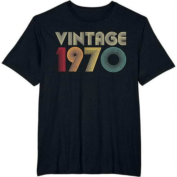 53rd Birthday Vintage 1970 Classic MEN WOMEN Mom Dad T-Shirt