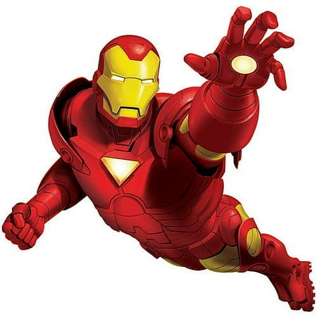 Roommates Iron Man Peel And Stick Giant