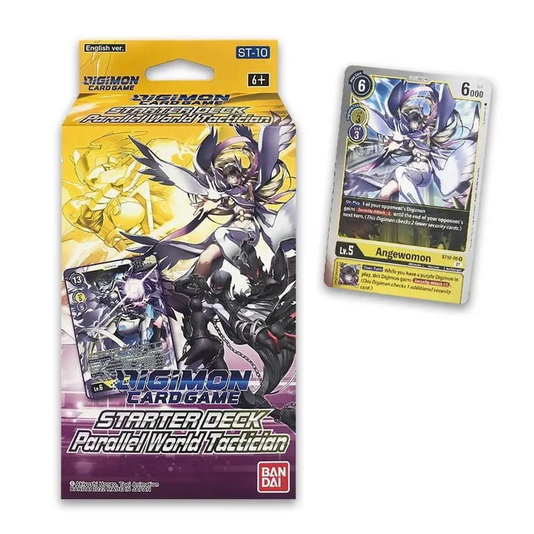 digimon card game parallel world tactician starter deck Game:starter Tacticianst-10 Your Digimon evolves Digimon Card Game ST-10 Starter