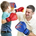 thumbnail image 4 of Maoww 1 Paire de Gants de Boxe pour Enfants, Gants d'Entraînement Confortables pour Garçons, Gants de Gym Protecteurs Rouges, 4 of 8