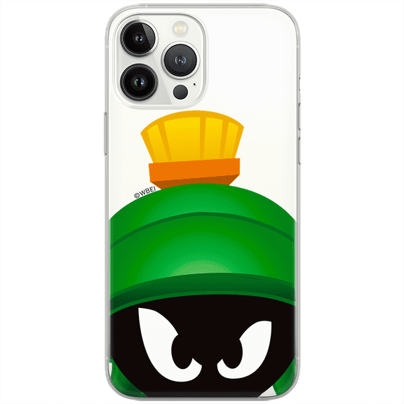 Mobile phone case for SAMSUNG A53 5G original and officially Licensed Looney Tunes pattern Marvin 001 optimally adapted to the shape of the mobile phone, partially transparent