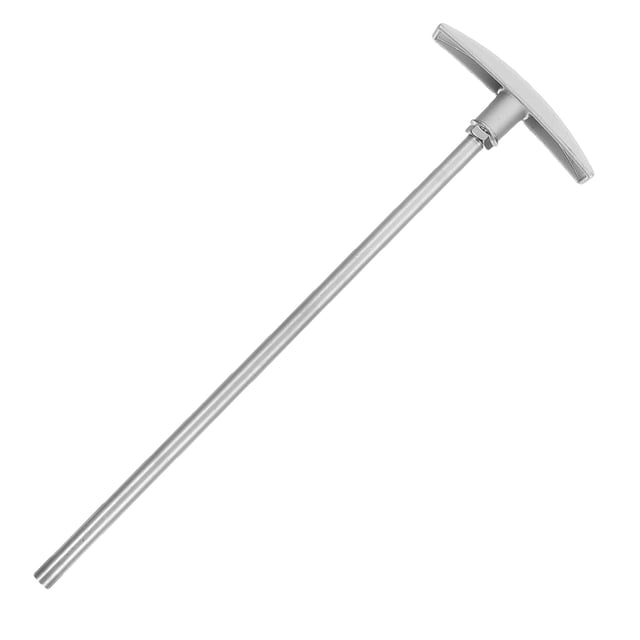 SKISUNO Metal Rv Waste Valve Extension Handle with Easy Installation for Camper Sewer Hose Accessories