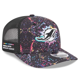 NWT Miami Dolphins Studded Hat Miami Dolphins New Era Youth Sideline Historic Cuffed Knit  main image 3