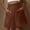 Brown, variant on Xysaqa Women's Summer Linen Shorts Casual Outdoor Beach Short Cotton Elastic High Waist Comfy Shorts with Deep Pockets