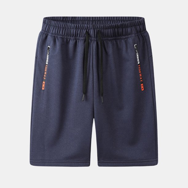 Fiudx Pantalones Cortos Deportivos para Hombre, Transpirables y Ligeros, con Bolsillos con Cremallera, Estilo Corto, Perfectos para Gimnasio, Correr y Nadar, Ideales para Un Estilo de Vida Activo, Ro